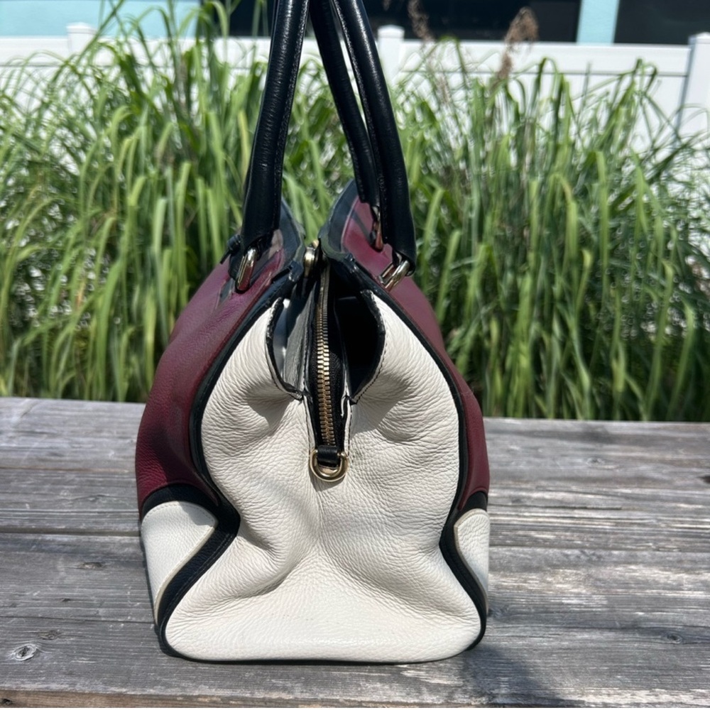 Furla Tricolor Leather Tote - Picture 3 of 7